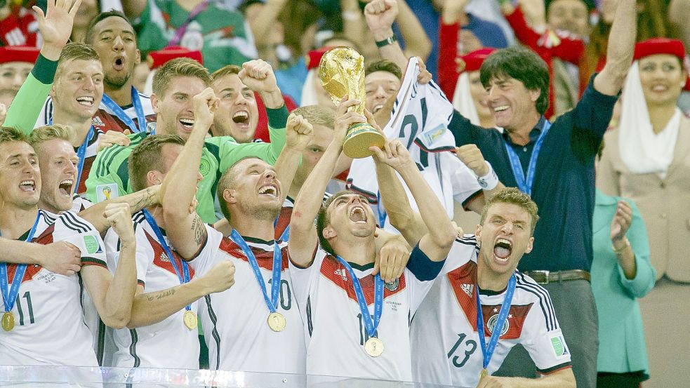 Erfolg macht nicht nur sexy, sondern auch reich. Für den WM-Titel 2014 gab es für den DFB eine ordentliche Prämie vom Weltverband FIFA. Foto: imago sportfotodienst