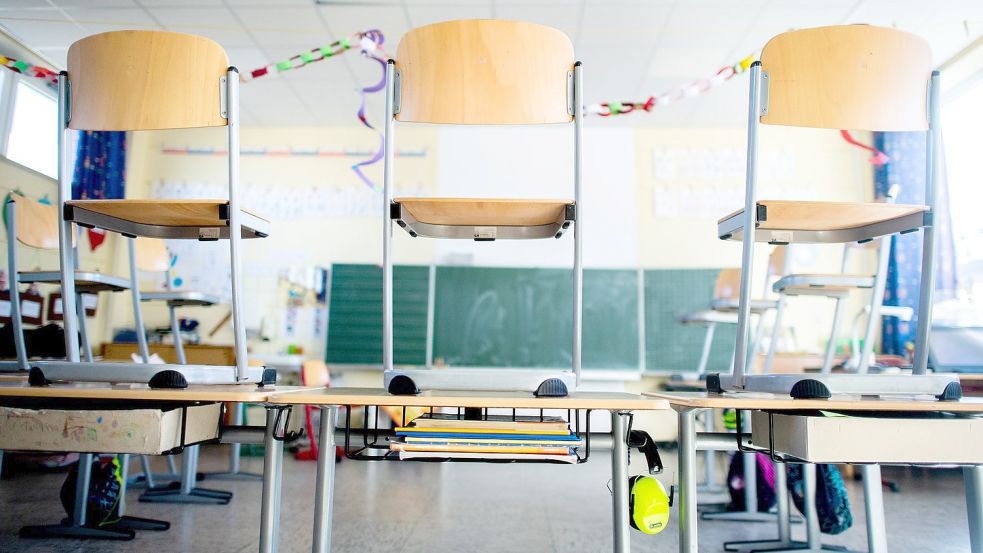 Die Zahl der Grundschüler in der Gemeinde Krummhörn soll, nachdem sie in den letzten Jahren stark gesunken ist, wieder steigen. DPA-Symbolfoto: Dittrich