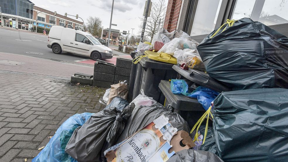 Ein solcher Platz lädt Passanten ein, an dieser Stelle ebenfalls ihren Abfall loszuwerden. Foto: Ortgies