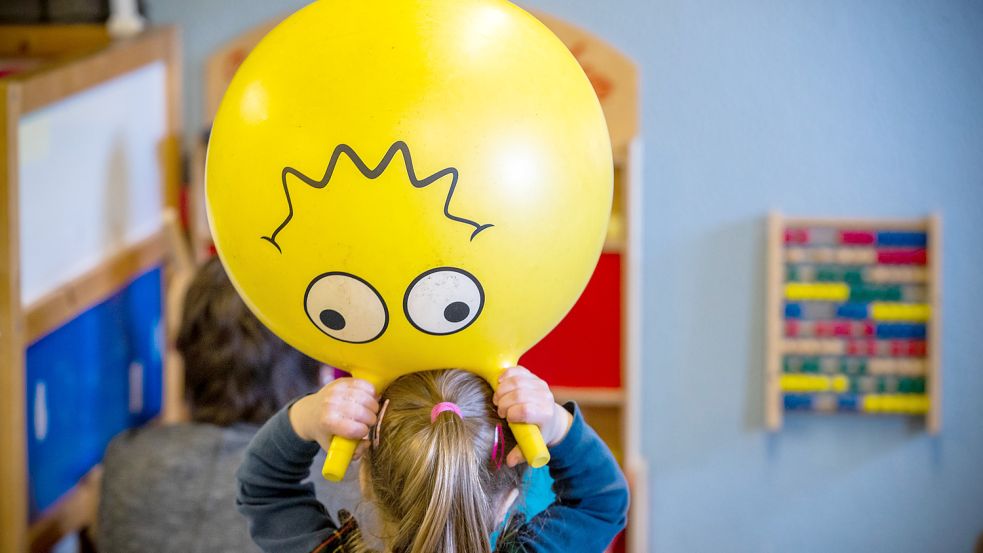 Kleinkinder brauchen eine gute Betreuung. Symbolfoto: Jens Büttner/dpa