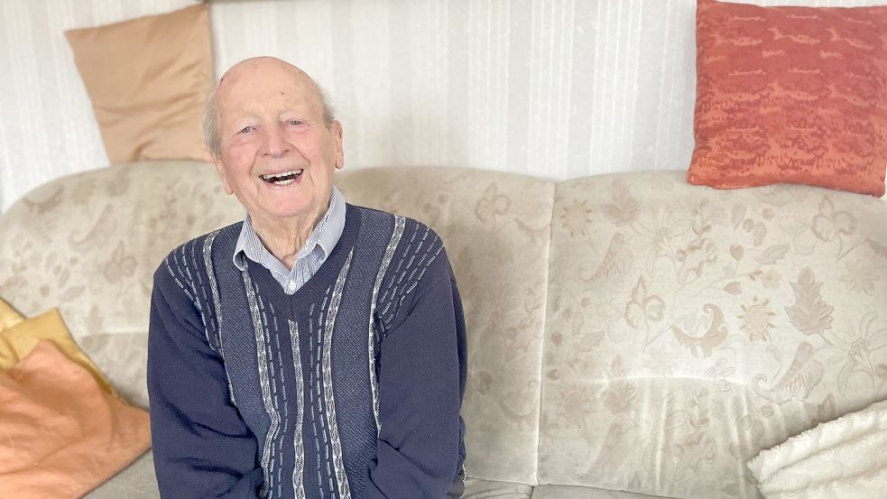 Johannes Eilers feiert an diesem Dienstag seinen 101. Geburtstag. Foto: Weiden