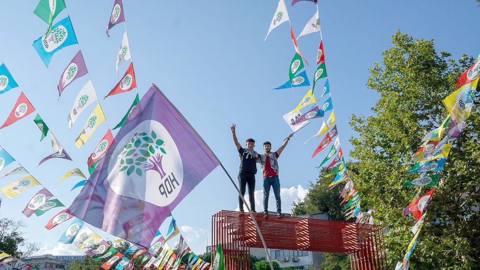 Die Generalstaatsanwaltschaft fordert das Verbot der HDP wegen angeblicher Nähe zur kurdischen Terrororganisation PKK. Foto: imago/ZUMA Wire