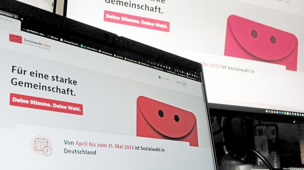 Bei der Sozialwahl können Versicherte sowie Rentnerinnen und Rentner die Sozialparlamente in Deutschland bestimmen. Foto: Stefan Jaitner/dpa