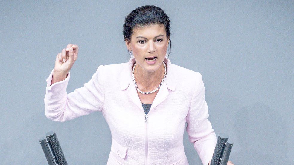 Abschied von der Politikbühne? Sarah Wagenknecht: „Ich kann mir auch eine Perspektive als Schriftstellerin und Publizistin vorstellen“. Foto: Michael Kappeler/dpa