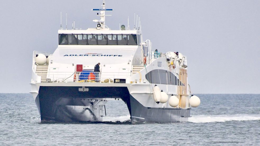 Ab April geht es wieder mit der Fähre von Wilhelmshaven nach Helgoland. Foto: Archiv/Privat