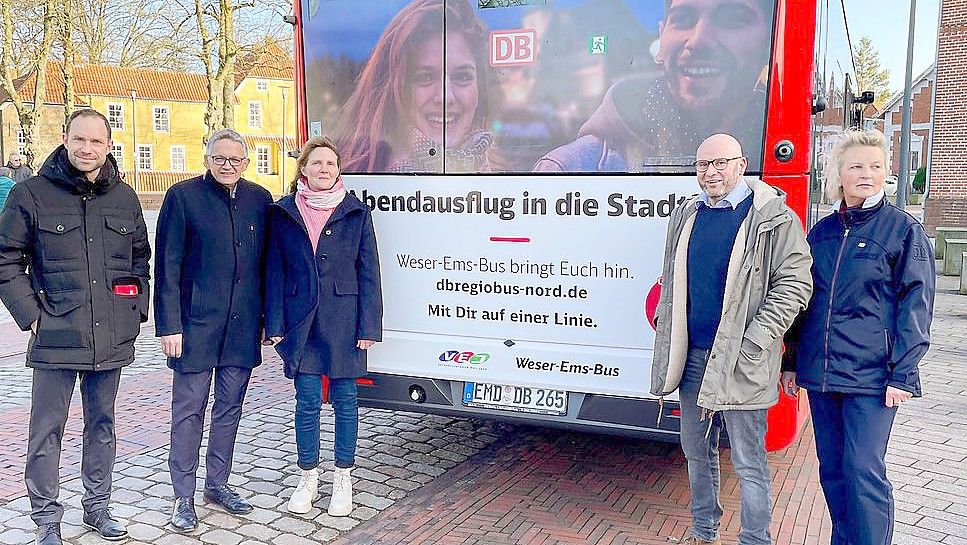 Die Anbindung von Emden an die Nachbargemeinden Hinte und Krummhörn soll durch die neuen Weser-Ems-Bus-Fahrpläne verbessert werden. Foto: Privat