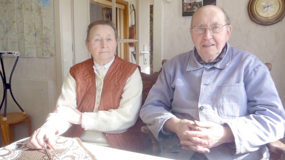 Geschwisterliebe in Ditzumerverlaat. Gerta Weber und Abbo Heinken waren ein Leben lang füreinander da. Foto: Ahrends