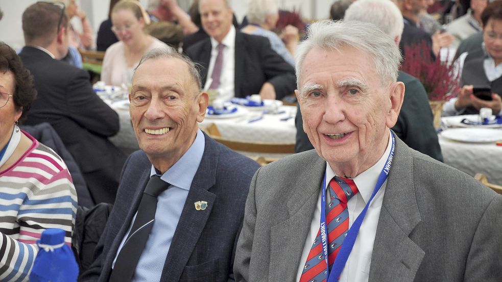 Arbeiteten lange zusammen: Günther Boekhoff (links) und Horst Milde. Foto: Wolters