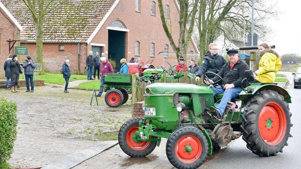 Zum Saisonauftakt im Ostfriesischen Landwirtschaftsmuseum in Campen kamen viele Besucher. Foto: Wagenaar