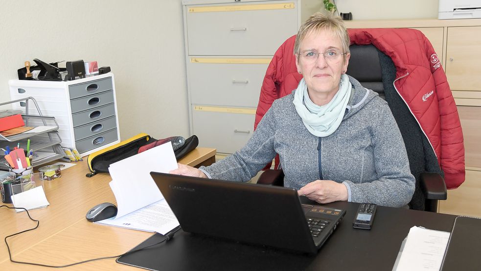Anja Wurps ist die Vorsitzende des Deutschen Mieterbundes Leer. Foto: Ellinger