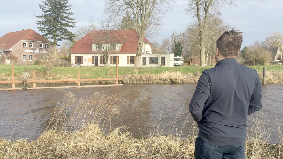 Die alte Zollstation liegt idyllisch am Ufer der Jümme. Foto: privat