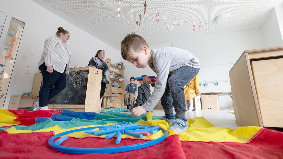 Bleibt es dabei, dass die Stadt Leer nicht mehr für die Kindergärten in der Stadt verantwortlich ist? Offenbar kommt neue Bewegung in die Diskussion. Symbolfoto: Murat/dpa