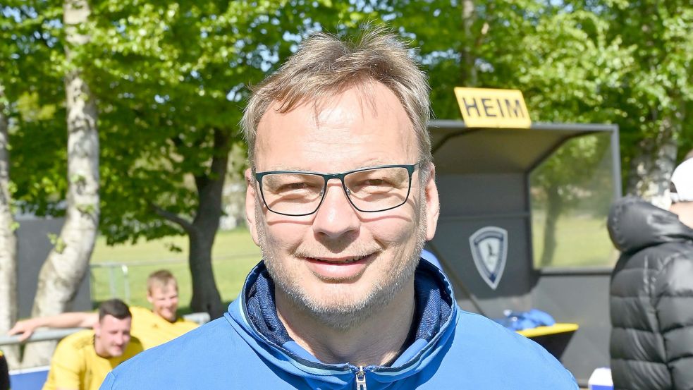Trainer Uwe Welzel ließ seinen Heimatverein nicht im Stich. Foto: Lohmann