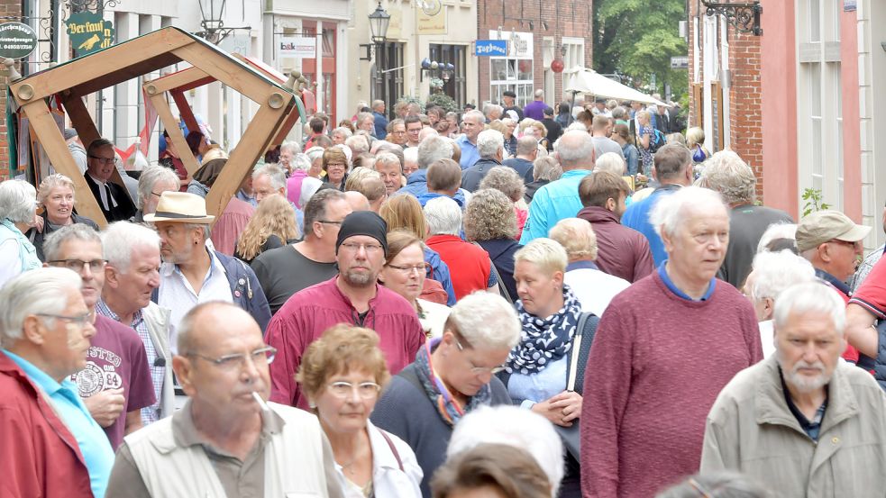 Viele Besucher kamen 2018 zum Altstadtfest. Foto: Ortgies/Archiv