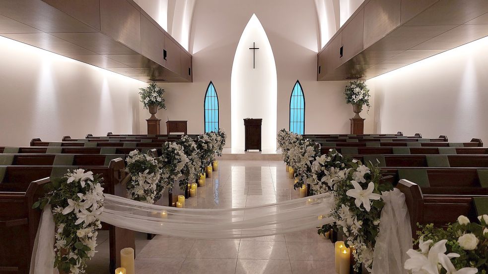 In Japan wird häufig in Pseudokirchen geheiratet. Foto: Felix Lill