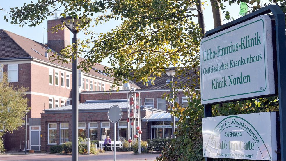Die Ubbo-Emmius-Klinik Norden. Foto: Archiv