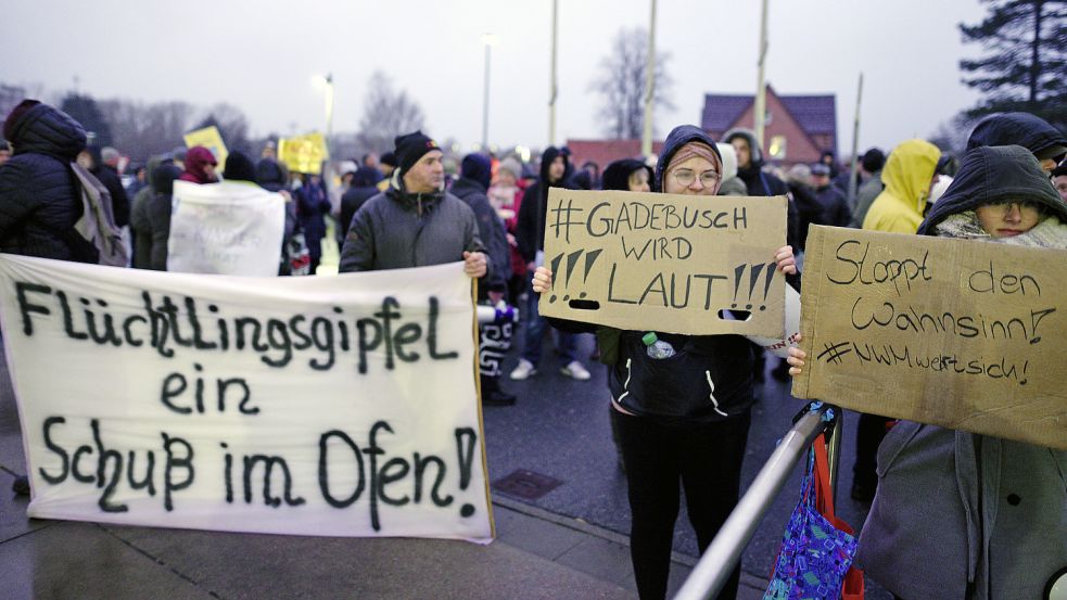 In vielen Kommunen regt sich Widerstand gegen die Unterbringung von Geflüchteten. Foto: dpa/Frank Hormann