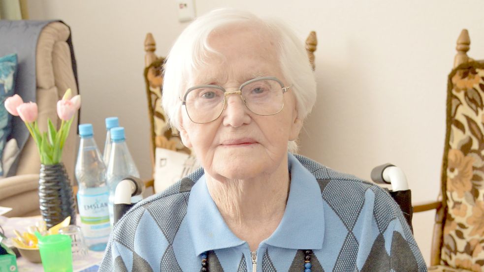 Margarete Sterrenberg feiert an diesem Samstag ihren 100. Geburtstag. Foto: Zein