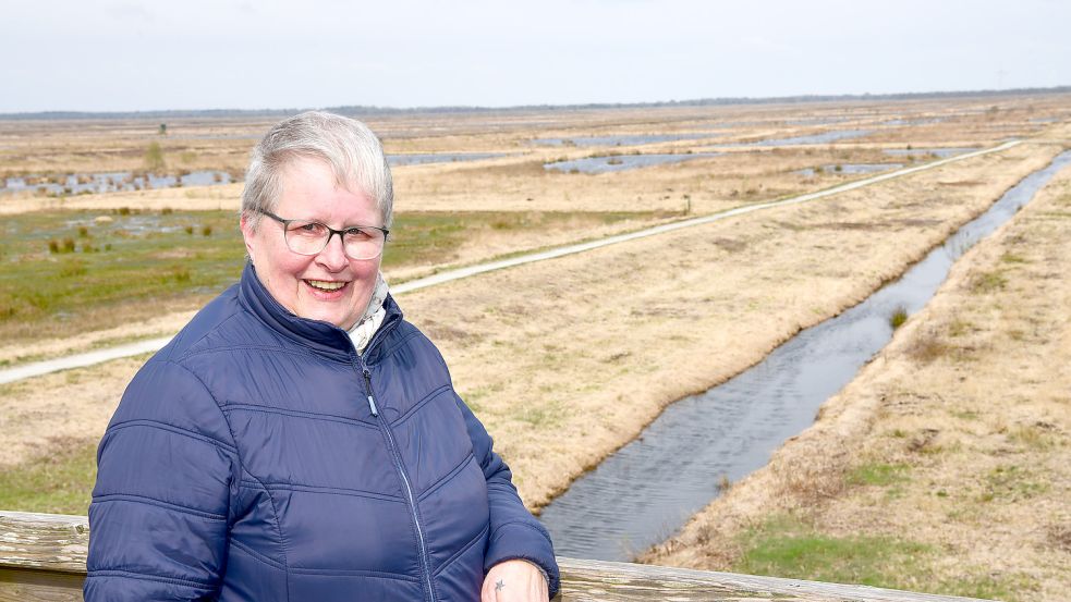 Gertrud Berneis lebt ihr ganzes Leben lang beim Stapeler Moor. Fotos: Stromann