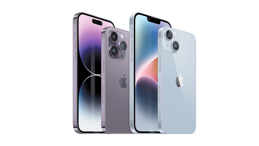 Apples iPhone-15-Modelle werden optisch der Reihe der iPhone 14 ähneln - doch natürlich wird es auch in diesem Jahr Veränderungen und Neuerungen geben. Foto: dpa/Apple Inc.