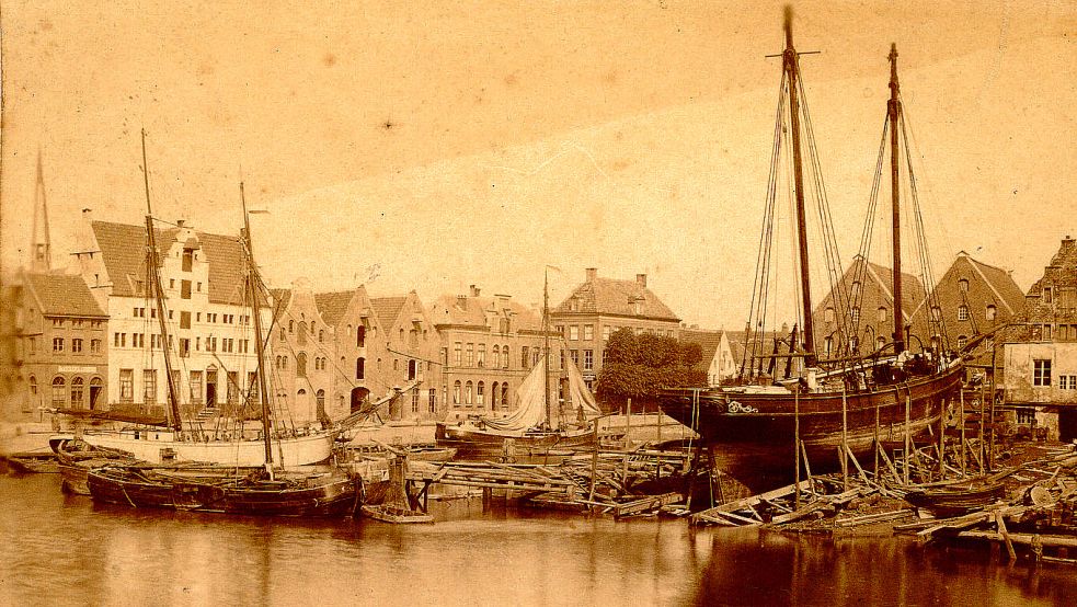 Das Stammhaus von Thiele & Freese befindet sich seit der Gründung im Stadtzentrum von Emden. Der Firmensitz ist an der Straße Hinter der Halle am Falderndelft. Foto: Thiele & Freese