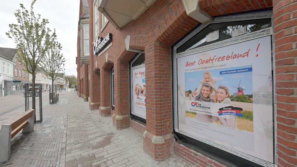 Die Brandkasse hat zwei Ladenlokale zu vermieten. Foto: Ortgies