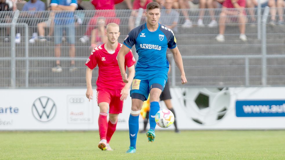 Nach fünf Jahren verlässt Milad Faqiryar Kickers Emden. Er peilt eine Trainerkarriere an. Foto: Doden