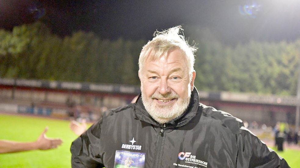 Manfred Bloem hat den Ostfriesland-Cup mit Ewald Adden erfunden. Archivfoto: Wagenaar