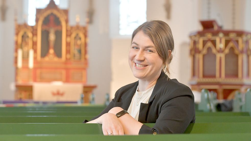Ina Jäckel ist Pastorin in Loga. Foto: Ortgies/Archiv