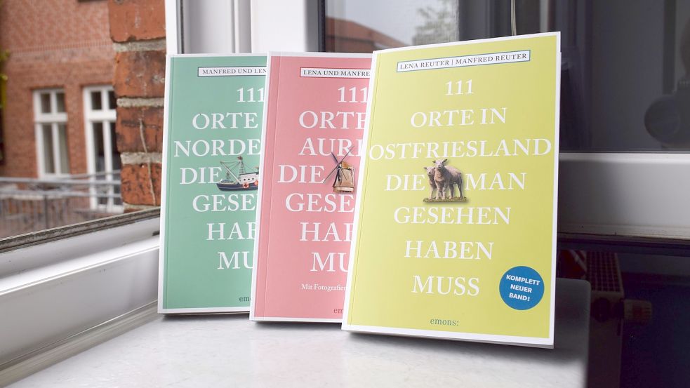 Drei Bücher haben Lena und Manfred Reuter nun schon zusammen geschrieben. Foto: Hoppe
