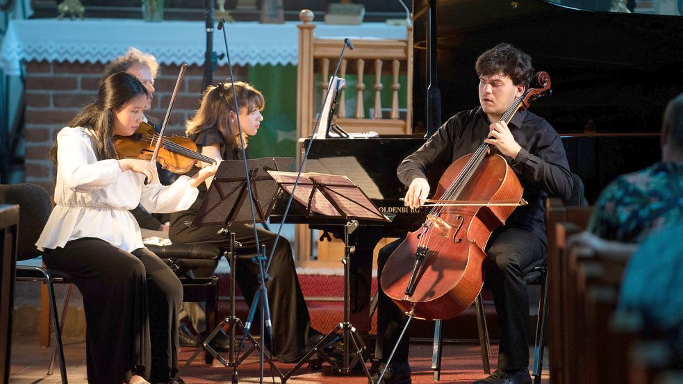 Das Aeonas Trio kommt wieder zum Musikalischen Sommer. Foto: Gleich/Archiv