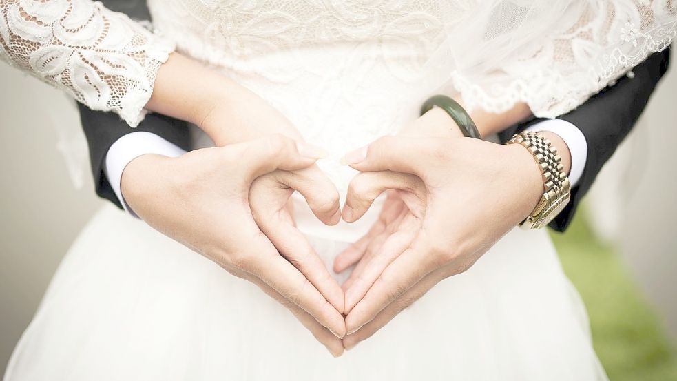 Standesamtliche Hochzeiten werden größer. Kann die Stadt da mithalten? Symbolbild: Pixabay