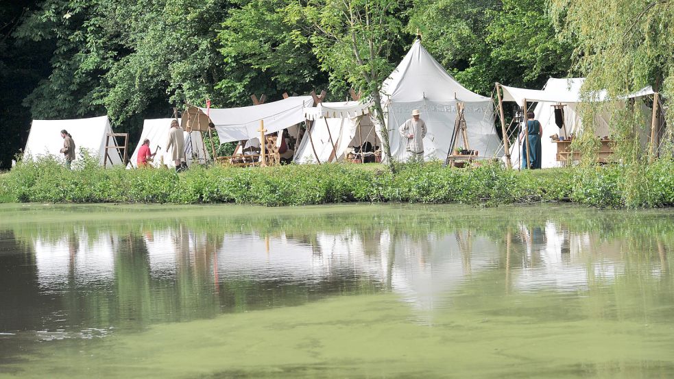 Für das Heerlager in Timmel haben sich 32 Gruppen mit rund 200 Akteuren angemeldet. Foto: Archiv/Ortgies