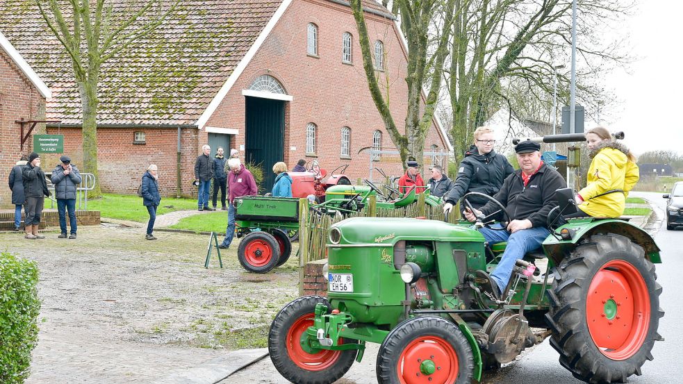 Zum Saisonstart war im Ostfriesischen Landwirtschaftsmuseum in Campen viel los. Foto: Wagenaar/Archiv