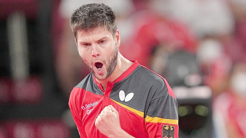 Dimitrij Ovtcharov ist bei der WM ausgeschieden. Foto: Michael Kappeler/dpa