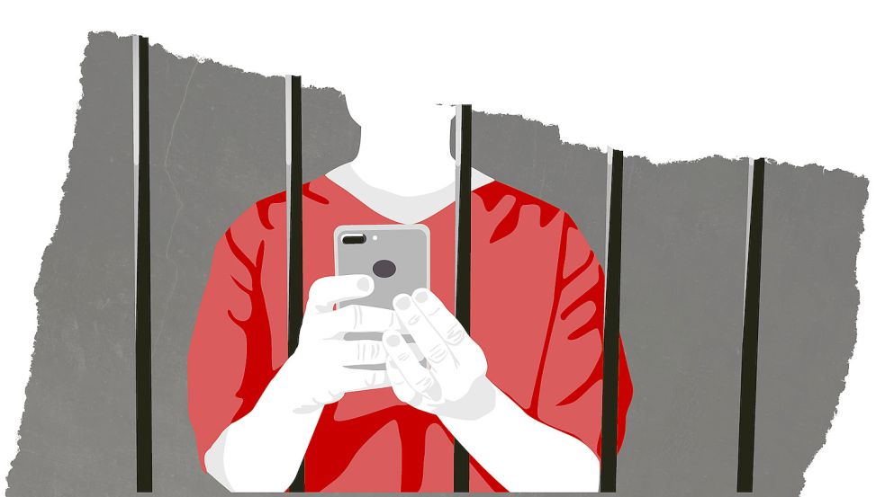 In der Zelle von Christian Rademacher-Jeltens Ex-Geschäftspartner finden Beamte ein Handy.
