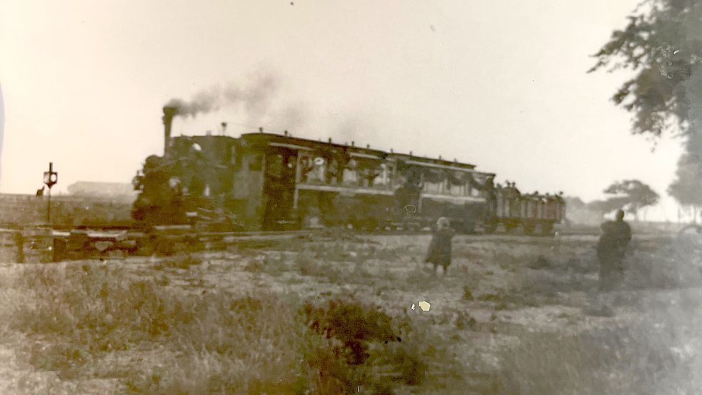 Ein Foto von der Jungfernfahrt 1899. Foto: privat