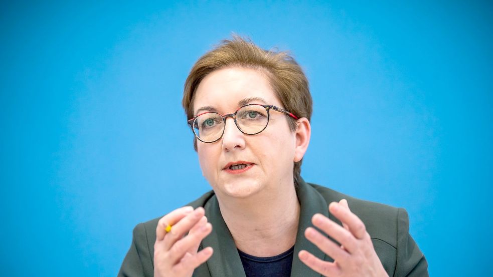 „Unsere Neubauförderung ist ein Erfolg“, meint Bauministerin Klara Geywitz. Foto: Michael Kappeler/dpa