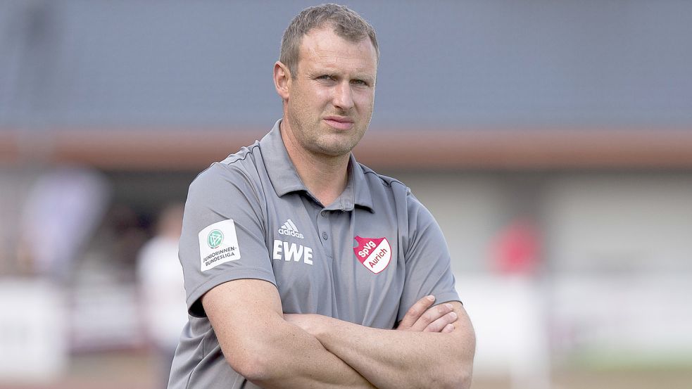 Der Auricher Trainer Stefan Wilts hat auch Schwächen bei Eintracht Frankfurt ausgemacht. Archivfoto: Doden/Emden