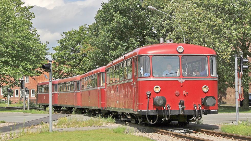 Der historische Schienenbus wird sich zu einer besonderen Fahrt aufmachen. Foto: Museumseisenbahn Ammerland-Barßel-Saterland
