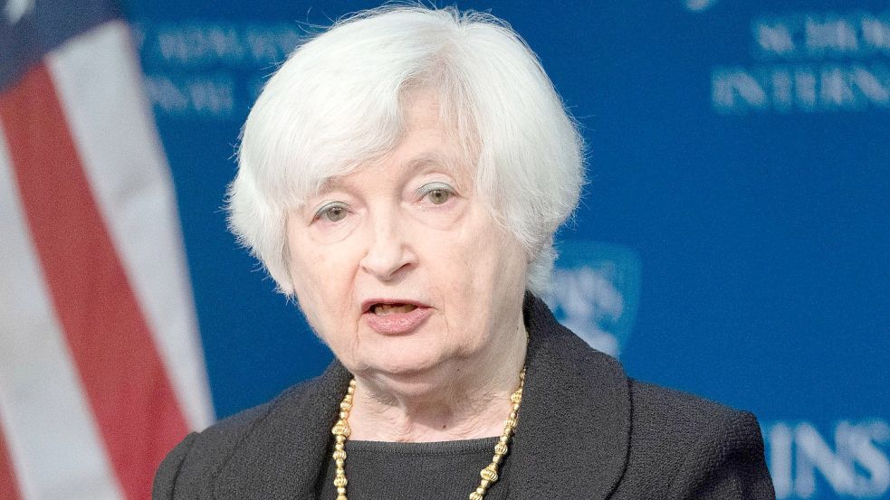 US-Finanzministerin Janet Yellen warnt vor einem Zahlungsausfall der Regierung. Foto: Manuel Balce Ceneta/AP/dpa