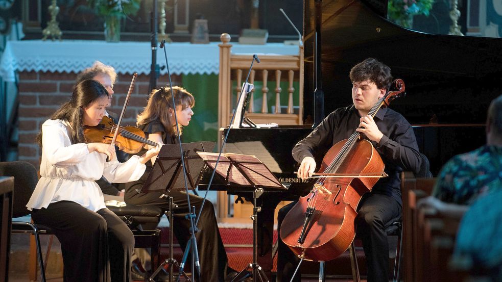 Das Aeonas Trio kommt erneut zum Musikalischen Sommer nach Ostfriesland. Fotos: Gleich/Archiv