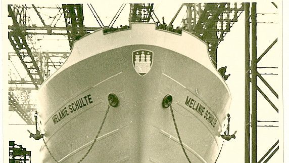 Am 9. September 1952 lief die "Melanie Schulte" in Emden vom Stapel. In der Nacht auf den 22. Dezember versank sie. Foto: Archiv