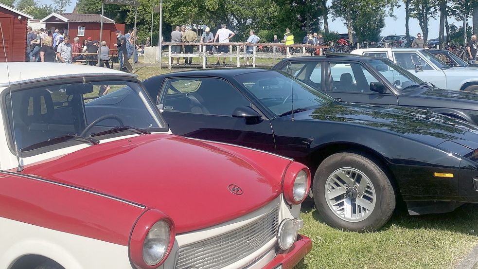 Freunde alter und schöner Autos kamen ebenfalls auf ihre Kosten. Foto: Buntjer