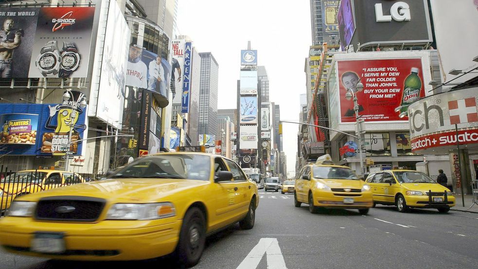 Die Stadt New York klagt gegen zwei Automobil-Hersteller. Foto: dpa/Andrew Gombert
