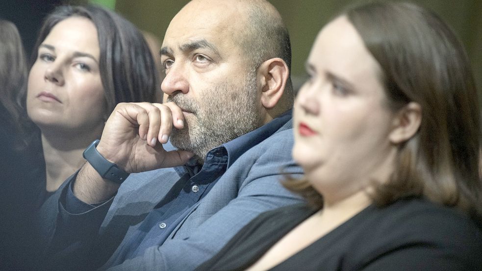 Mussten sich viel Kritik anhören: Die Grünen-Spitzenpolitiker Annalena Baerbock (l-r), Omid Nouripour und Ricarda Lang. Foto: dpa