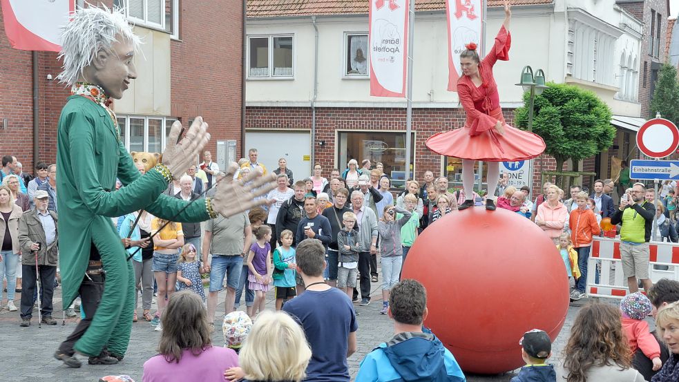 Künstler aus aller Welt treten beim Kleinkunstfestival Esens auf. Foto: Archiv/Ullrich