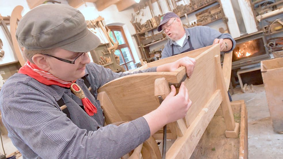 Das Dörpmuseum aus Münkeboe zeigt altes Handwerk. Foto: Ortgies/Archiv