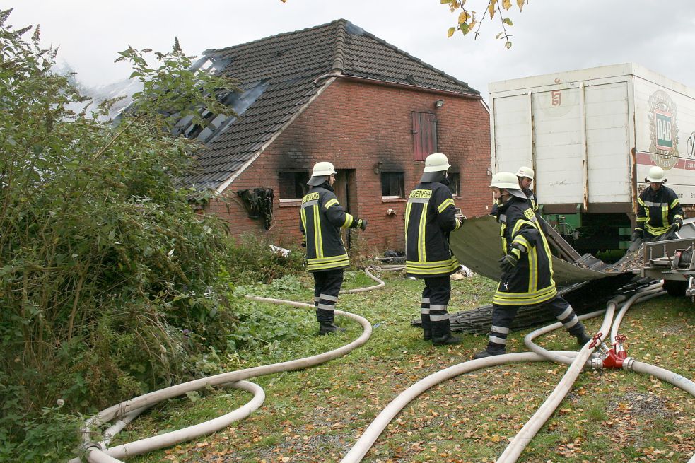 Der Bauernhof war nicht bewohnt. Bild: Heykes