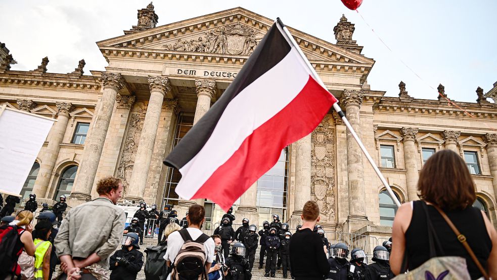 In Deutschland hat die Justiz seit geraumer Zeit mir sogenannten Reichbürgern zu tun, die den Staat ablehnen. in den Niederlanden hat sich nun eine ähnliche Bewegung formiert. Foto: dpa/Fabian Sommer